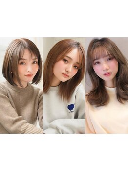 再現性◎360度美しいフォルム!再現性の高いCut技とセンスに高評価口コミ多数！ショート&ボブも◎[西那須野]