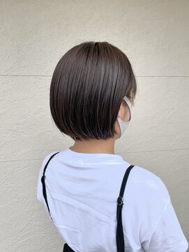 ヘアーロッジ(HAIR ROJJ) ミニボブ×インナーカラー