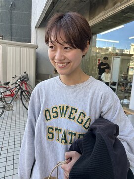 イン(in.) やんわりバングショート