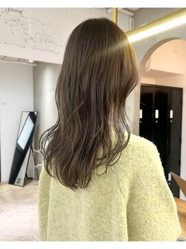 ローレン(LOREN) 黒髪/ボブルフ/ネビージュ/小顔/ワンレン/栄/髪質改善/前髪