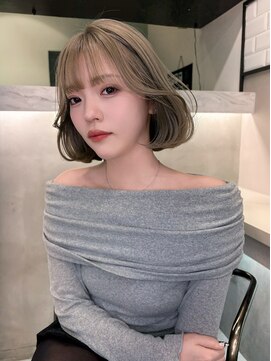 リリー(Lilley) 【lilley 稲永麻衣】タッセルボブ+韓国ボブ+顔まわり+韓国ヘア