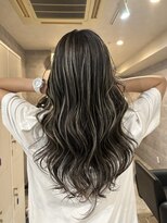 アンダーバーホワイト(_white)&nbsp;ハイライトブリーチ髪質改善トリートメントエクステ神戸三宮