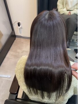 シンカ(shinka) うる艶ストレート＋チョコレートカラー