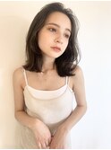 鎖骨ロブヘア