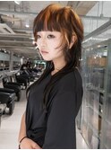 ハイレイヤー抜きっぱルーツカラー