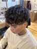 【メンズ限定】メンズカット＋メンズパーマ￥11,500