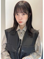 トリッカ 銀座(tricca)&nbsp;艶髪/ストレートヘア/黒髪ストレート/髪質改善/透明感カラー