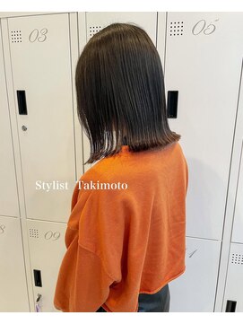 アグ ヘアー ショコラ梅田2号店(Agu hair chocolat) ぷつっとヘアーに透明感カラー