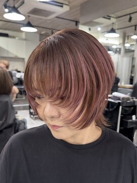 レディアル 大宮(REDEAL ope.) レイヤーカット/白髪ぼかし