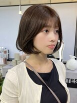 シェノン バイ アランスミシー 表参道(CHAINON by Alan smithee)&nbsp;内巻きボブ　ボブ　韓国ボブ　タンバルモリ