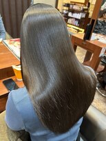 ヘアーアンドスパ フェリーチェ ミチ 野田屋町店(HAIR&SPA felice MICHI) 【feliceMICHI 石井あすか】髪質改善カラー 艶髪