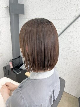 ビーヒアナウ N゜03 金沢駅西店(BE HERE NOW) まとまる艶髪ケア縮毛矯正