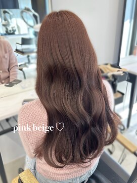 フォンズ(FONS) ピンクベージュ　ピンクブラウン　ピンクラベンダー　暖色カラー