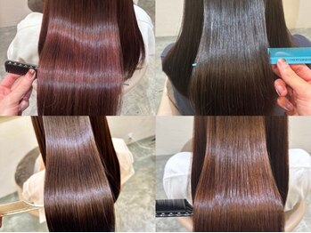 ゴーシェン 西船橋店(Goshen)の写真/髪のダメージを最小限に抑えた縮毛矯正が自慢!ダメージレスの縮毛矯正で、ナチュラルな仕上がりに◎