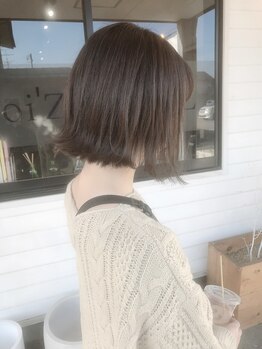 マンツーマン施術だから小さな悩みも相談しやすい。髪質が変化してくる大人女性に寄りそうサロンです♪