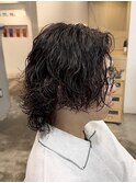 グランジサーフカールバズカットアクティブショートガイルヘア