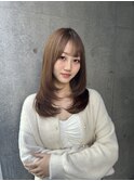 ♪ 大人ガーリー/似合わせカット/ミディアムレイヤー/銀座71