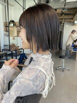 ディッセンバー 渋谷(December)&nbsp;【December】小顔カット/ブリーチなしオリーブベージュ