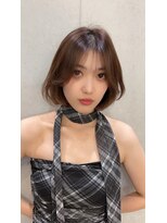 ロンドルピナス 小倉(Lond Lupinus)&nbsp;ミディアムレイヤーカット/似合わせカット/大人ガーリー/20代