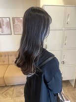 ラヴィズム 松崎店(LUVISM)&nbsp;韓国/顔周りレイヤー/おくれ毛/ベージュ/ダブルカラー/東区/松崎