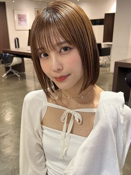 アビー(ABBEY) ボブショートボブ切りっぱなしボブ内巻きボブミニボブ小顔カット