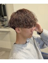 ステラ(STELLA)&nbsp;波巻きスパイラル/メンズカット/メンズ/メンズサロン/波巻き