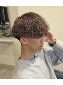 波巻きスパイラル/メンズカット/メンズ/メンズサロン/波巻き
