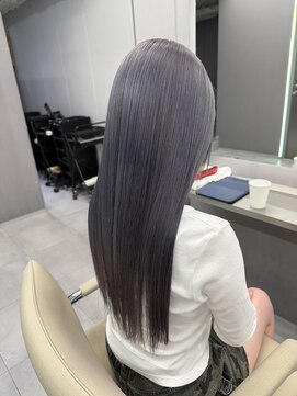 ロテ 名古屋 名駅店(Lote.) 着物ヘア/大人ガーリー/ダークアッシュ/似合わせカット