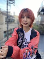 サンチャサロン(sancha salon)&nbsp;オレンジショートウルフ