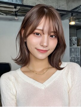 レリーリズ 大阪梅田(Rely Liz) 柔らか落ち着きある大人ブラウン