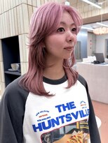 パークレーン アイス イヴェン アネックス(PARK LANE ICI yeven.anx)&nbsp;夏カラーを楽しむハイトーン×インナーカラー顔周りレイヤーYUKI