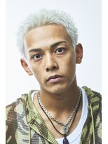ザ フェイダーズ(The Faderz)&nbsp;ホワイトカラーブリーチカラー高円寺バーバースパイキーショート