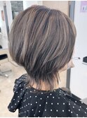 栃木宇都宮ショートボブレイヤーカットショートカット40代50代◎