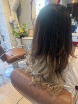フォルマヘアー(forma hair)&nbsp;ロングヘアブリーチグラデーションダブルカラー
