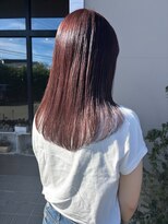 セカンド 鴨江店(2COND) 暖色ツヤ見せセミロング