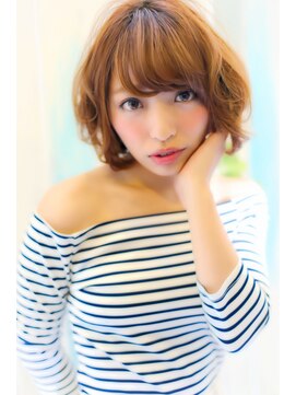 ローレン(LOREN) ローレン美シルエット♪小顔に魅せるふんわりショートボブ★