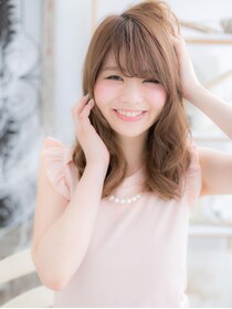 モッズヘア 越谷西口店(mod's hair) 触れたくなる…甘め♪リラクシーセミディｃc