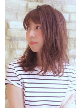 ビーハイブ 一番町店 アヴェダ(BEHIVE) 「BEHIVE一番町店」濱大智　小顔３Dカラーミディ