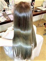 デザインヘアー ピアジェ 橿原店(DESIGN HAIR PIAGET)&nbsp;☆KIRARAアッシュ系☆うるつやカラー☆くすみ感・透明感・暗艶髪