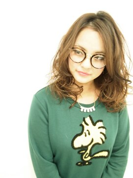 ピースヘアデザイン(Peace hair design) 耳かけ無造作フレンチガーリー