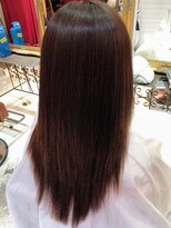 大嶋直樹の美容室 表参道&nbsp;高難易度縮毛矯正＝手で乾かしただけです。本当です。