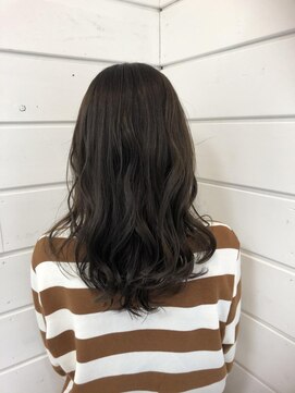 テラス ヘアアンドボタニカル(terrace) セミロング/20代/30代/ダークグレージュ/姪浜