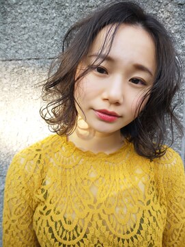 モリオ フロム ロンドン サッポロファクトリー店(morio FROM LONDON) 【morio札幌】2021年髪型大人かわいい黒髪パーマボブ