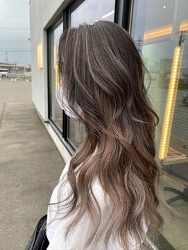 フェーディン(fa/din) ハイライトバレイヤージュベージュ