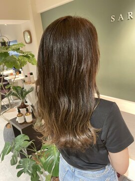 サラジュ 梅田店(SARAJU) saraju ヒラノ　暗めグレージュ