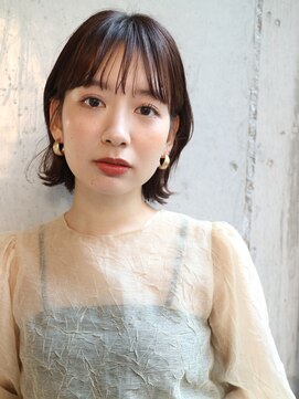 ダヴィン 中目黒(DaVin) 【DaVin中目黒】大人可愛い外ハネボブ　シアーブラウン