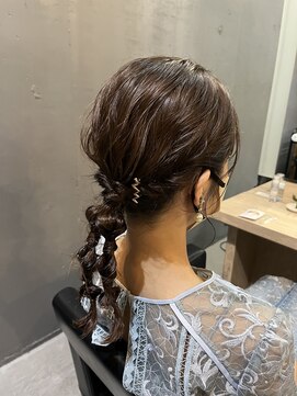 パム 恵比寿(PAM.) ねじねじツインアレンジ