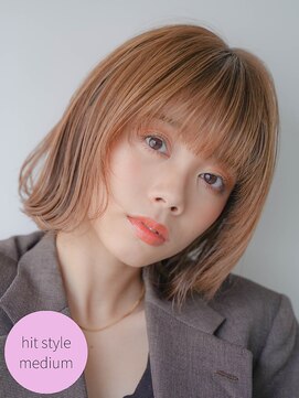 ワン 辻堂(one) ココアベージュ/黒髪/ボブウルフ/グレージュカラー/辻堂/辻堂駅