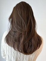 アルバム 渋谷パルコ(ALBUM)&nbsp;オリーブベージュ毛流れレイヤーカット_チェリー_ba429461