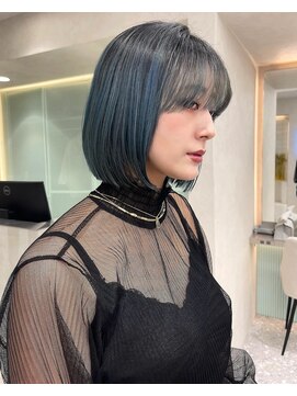 ロンド マーレ 天神大名店(Lond mare) 韓国風ヘア コリアンヘア 顔まわりレイヤー 顔まわりカット